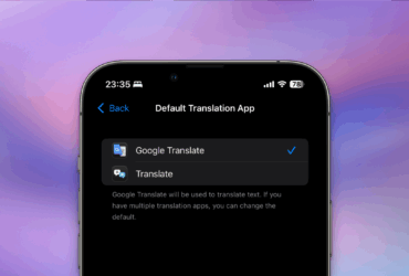 Você pode tornar o Google Tradutor o aplicativo de tradução padrão do seu iPhone