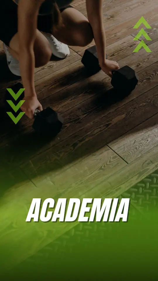 Green and Black Dynamic Fitness Your Story