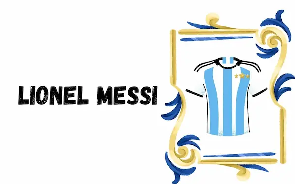 Instagram Feed argentina campea mundial de futebol 2022 moderno azul e branco